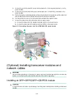 Предварительный просмотр 41 страницы H3C S7500X-G Series Installation Manual