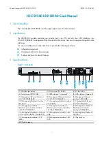 H3C S9500 LSB1LB1A0 Manual preview