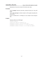 Preview for 261 page of H3C S9500 Series Command Manual