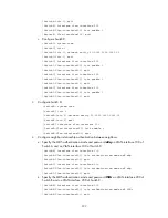 Предварительный просмотр 232 страницы H3C S9500E Series Configuration Manual
