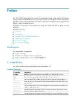 Preview for 3 page of H3C S9500E Series Interface Configuration Manual