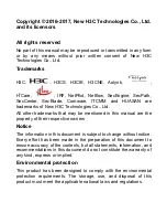 Preview for 2 page of H3C SecPath AC2500 User Manual