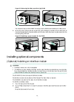 Preview for 23 page of H3C SecPath F10 0 Series Installation Manual