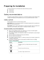 Preview for 8 page of H3C SecPath F100-C-A-W Installation Manual