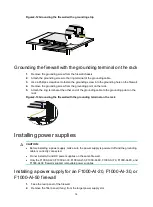 Preview for 24 page of H3C SecPath F1000-AI-X0 Installation Manual