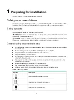 Preview for 3 page of H3C SecPath F5000-A Manual