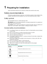 Preview for 8 page of H3C SecPath F5000-AI-20 Installation Manual