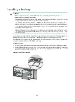 Preview for 22 page of H3C SecPath F5000-AI-20 Installation Manual