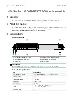 H3C SecPath NSQM2GP24TSSC0 Manual preview