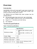 Preview for 4 page of H3C SecPath PSR300-12A2 User Manual