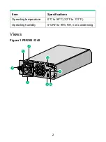 Preview for 5 page of H3C SecPath PSR300-12A2 User Manual