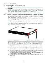 Preview for 2 page of H3C SL-1U-SCABBARD Installation Manual