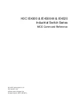 Предварительный просмотр 1645 страницы H3C SOHO IE4300 Command Reference Manual