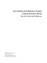 Предварительный просмотр 1774 страницы H3C SOHO IE4300 Command Reference Manual