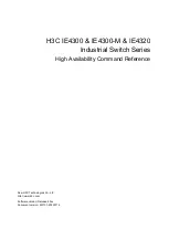 Предварительный просмотр 2560 страницы H3C SOHO IE4300 Command Reference Manual