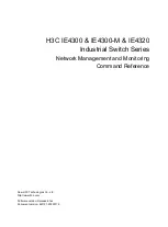 Предварительный просмотр 2792 страницы H3C SOHO IE4300 Command Reference Manual