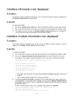 Preview for 38 page of H3C SR6600 Series Troubleshooting Manual