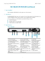 Preview for 1 page of H3C SR6600 SPE-FWM-200 Manual