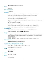 Preview for 46 page of H3C SR6600 SPE-FWM Command Reference Manual