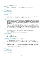 Preview for 133 page of H3C SR6600 SPE-FWM Command Reference Manual