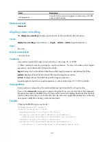 Preview for 143 page of H3C SR6600 SPE-FWM Command Reference Manual