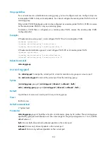 Preview for 167 page of H3C SR6600 SPE-FWM Command Reference Manual