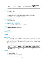 Preview for 242 page of H3C SR6600 SPE-FWM Command Reference Manual