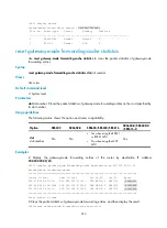 Preview for 260 page of H3C SR6600 SPE-FWM Command Reference Manual