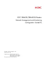 Preview for 1 page of H3C SR6600-X Configuration Manual