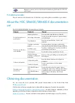 Preview for 5 page of H3C SR6600-X Configuration Manual