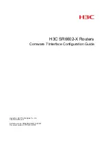 H3C SR6602-X Configuration Manual preview