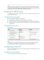 Preview for 22 page of H3C SR8800 10G Mpls Configuration Manual