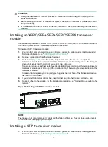 Preview for 41 page of H3C SR8800-F Installation Manual