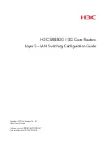 H3C SR8800 IM-FW-II Configuration Manual preview