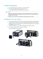 Preview for 43 page of H3C SR8800 Series Installation Manual