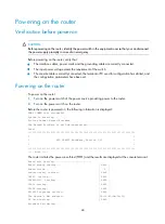 Preview for 57 page of H3C SR8800 Series Installation Manual