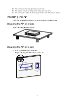 Preview for 10 page of H3C UAP380 Installation Manual