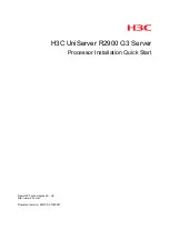 H3C UniServer R2900 G3 Installation, Quick Start preview