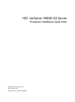 H3C UniServer R4950 Installation, Quick Start preview