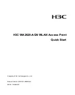 H3C WA2620-AGN Quick Start Manual preview