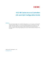 H3C WX Series Configuration Manual preview