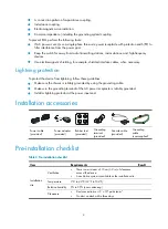 Preview for 9 page of H3C WX2540E Installation Manual