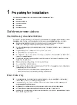 Preview for 8 page of H3C WX3000H series Installation Manual