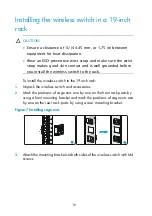 Предварительный просмотр 22 страницы H3C WX3010E Installation Manual