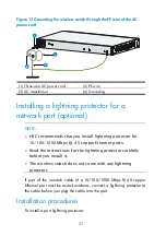 Предварительный просмотр 27 страницы H3C WX3010E Installation Manual