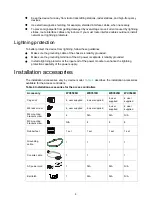 Предварительный просмотр 12 страницы H3C WX3500H series Installation Manual