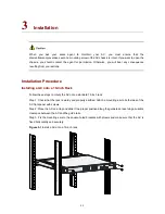 Preview for 16 page of H3C WX5002ACCESSCONTROLLER Installation Manual