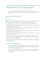 Preview for 4 page of H3C WX5004 Quick Start Manual