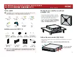 Предварительный просмотр 1 страницы H3C WX5540H Installation, Quick Start