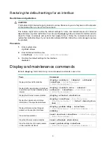 Предварительный просмотр 15 страницы H3C WX6600 Series Interface Configuration Manual